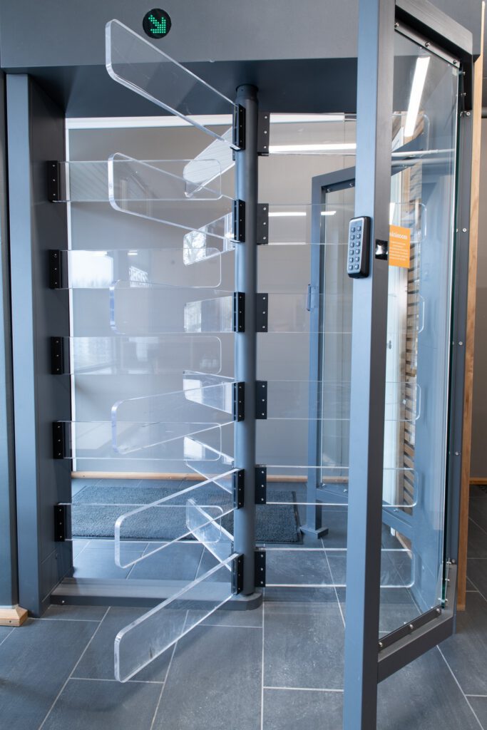 Full-Height Turnstile GT-5 – installation case 3